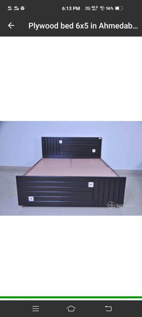 regular king size bed ply