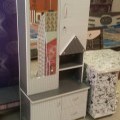 New Dressing Table with Glass & Drawer