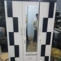 Block design 3 door wardrobe