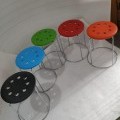 Stool in different colours near Varacha