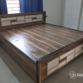 Brand new bed with storage