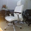 White Office Revolving Chair