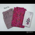 Block printed Duppta 
Kurti+Pant+ Duppta