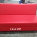 3 seater armless office sofa