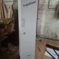 Single door wardrobe with front drawer