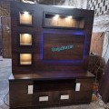 Tv unit 6x5ft with led lights in Vejalpur