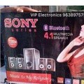 Home theater with multi media speaker. 4.1 Sony. Series.