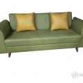 2 seater sofa with pillows