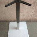 Cafe table base stand in Chrome SS