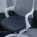 Revolving mesh chair white colour