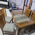 Wooden dinning table 4 seater for home