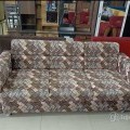 3 seater sofa in printed cloth