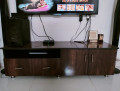 Tv unit with storage for dvd