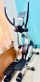 Fitness machine with monitor