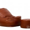 Bean bag Chair With foot Rest