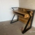 Folding Study Table Metal Body